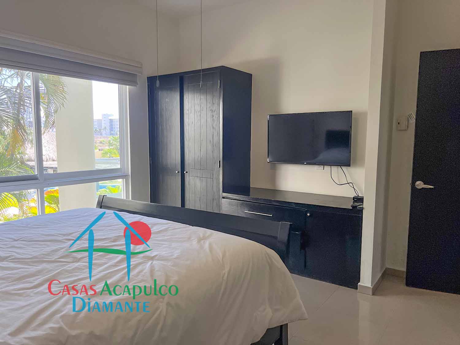 Pacífico Diamante Amarras 102 - Recámara principal 3